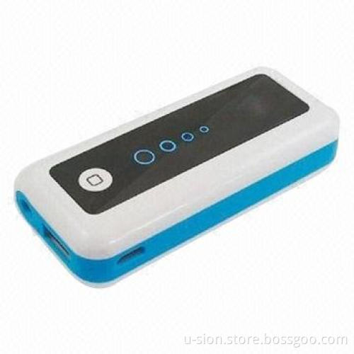 High-capacity Mobile Phone Travel Charger with LED Light